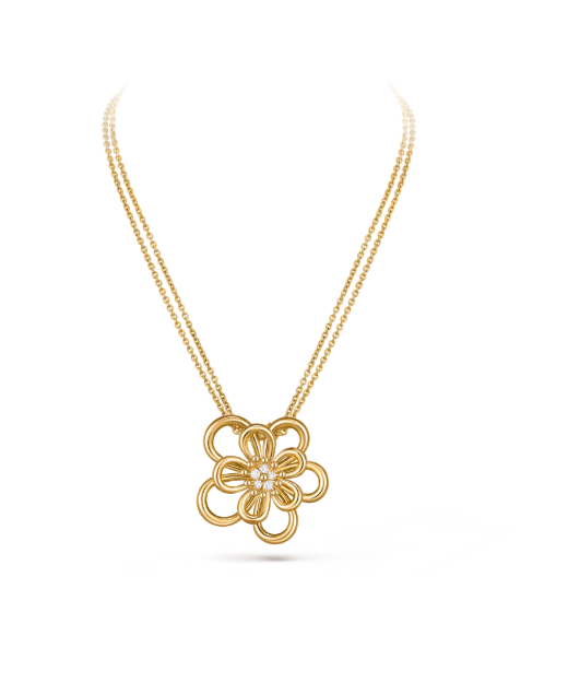 [⭐Aura]Flowerlace Brooch Pendant