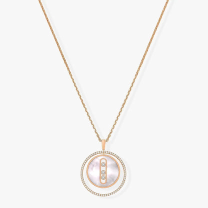 [⭐Aura]Demo MOVE MM NACRE BLANCHE DIAMOND NECKLACE