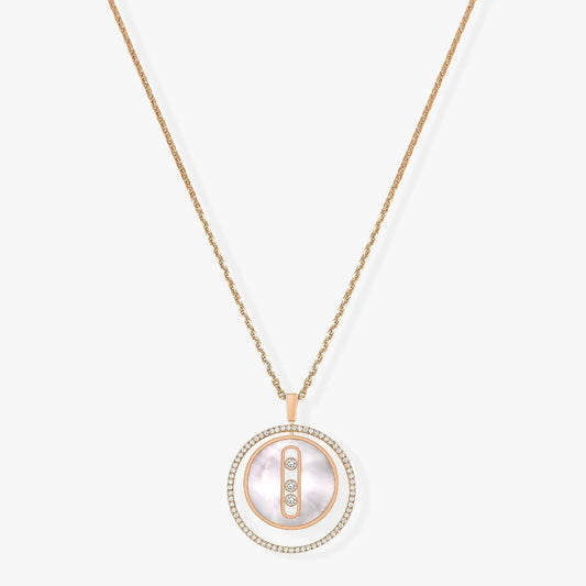 [⭐Aura]Demo MOVE MM NACRE BLANCHE DIAMOND NECKLACE