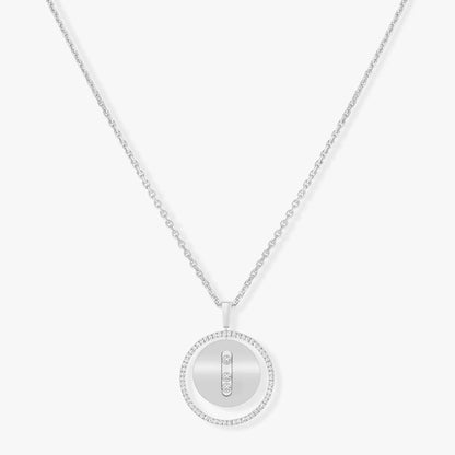 [⭐Aura]Demo MOVE MM SILVER DIAMOND NECKLACE