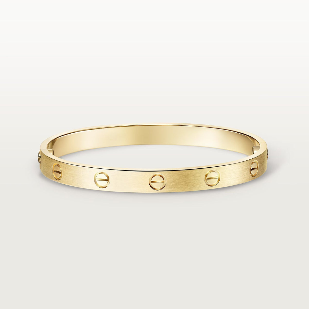[⭐Aura]LOVE BRACELET 6.1MM BRUSHED