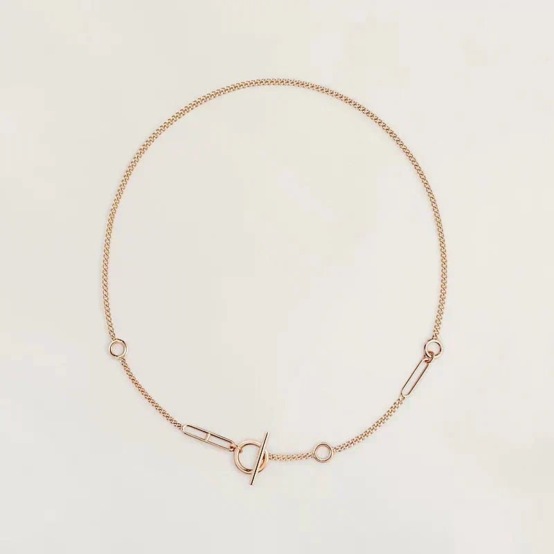 [⭐Aura]HM STERLING CHAINE D'ANCRE HEART