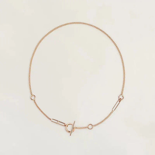 [⭐Aura]HM STERLING CHAINE D'ANCRE HEART