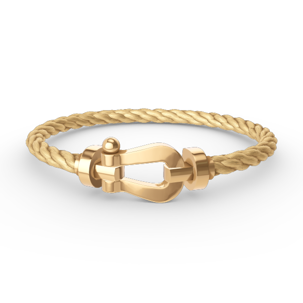 [⭐Aura]FORCE LARGE HORSESHOE NO DIAMOND BRACELET GOLD