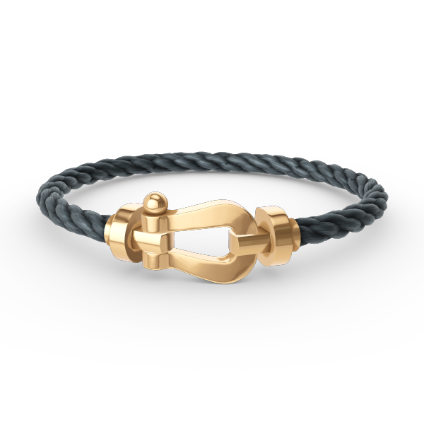 [⭐Aura]FORCE LARGE HORSESHOE NO DIAMOND BRACELET GOLD
