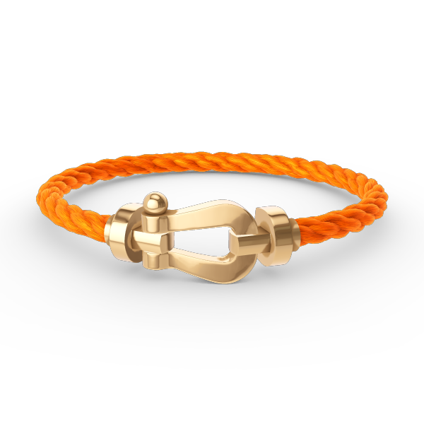 [⭐Aura]FORCE LARGE HORSESHOE NO DIAMOND BRACELET GOLD