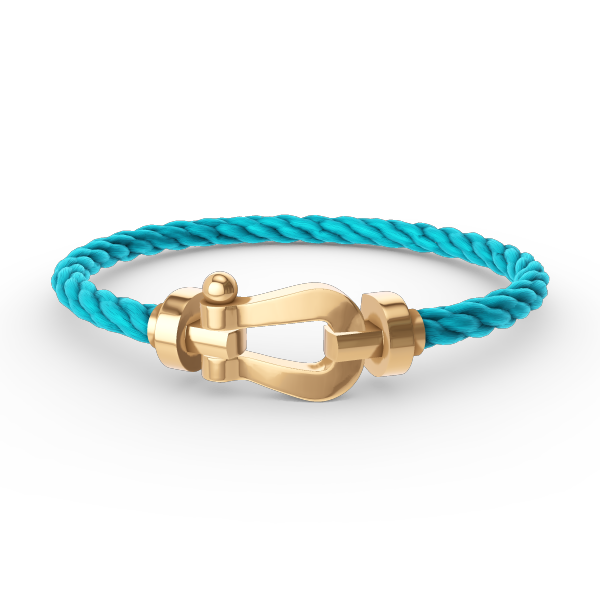 [⭐Aura]FORCE LARGE HORSESHOE NO DIAMOND BRACELET GOLD
