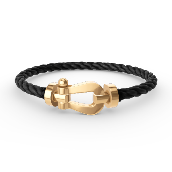 [⭐Aura]FORCE LARGE HORSESHOE NO DIAMOND BRACELET GOLD