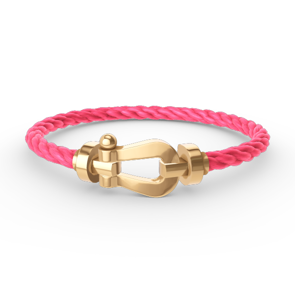 [⭐Aura]FORCE LARGE HORSESHOE NO DIAMOND BRACELET GOLD