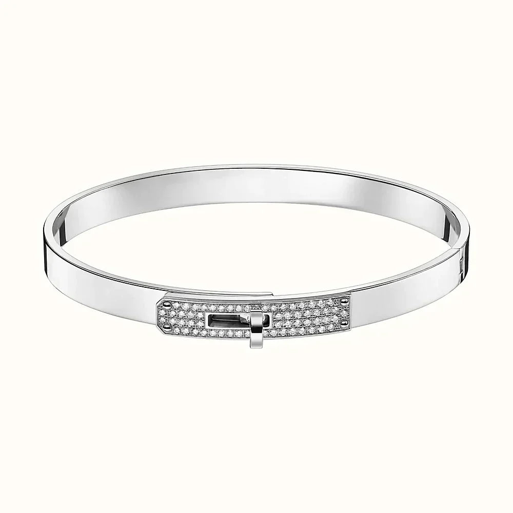 [⭐Aura]KELLY SILVER DIAMOND BRACELET