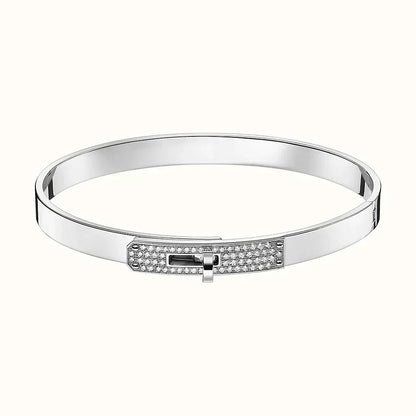 [⭐Aura]KELLY SILVER DIAMOND BRACELET