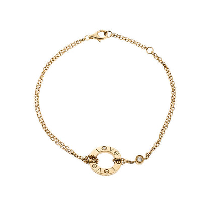 [⭐Aura]LOVE BRACELET 2 DIAMOND
