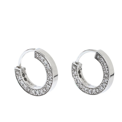 [⭐Aura]LOVE DIAMOND EARRINGS