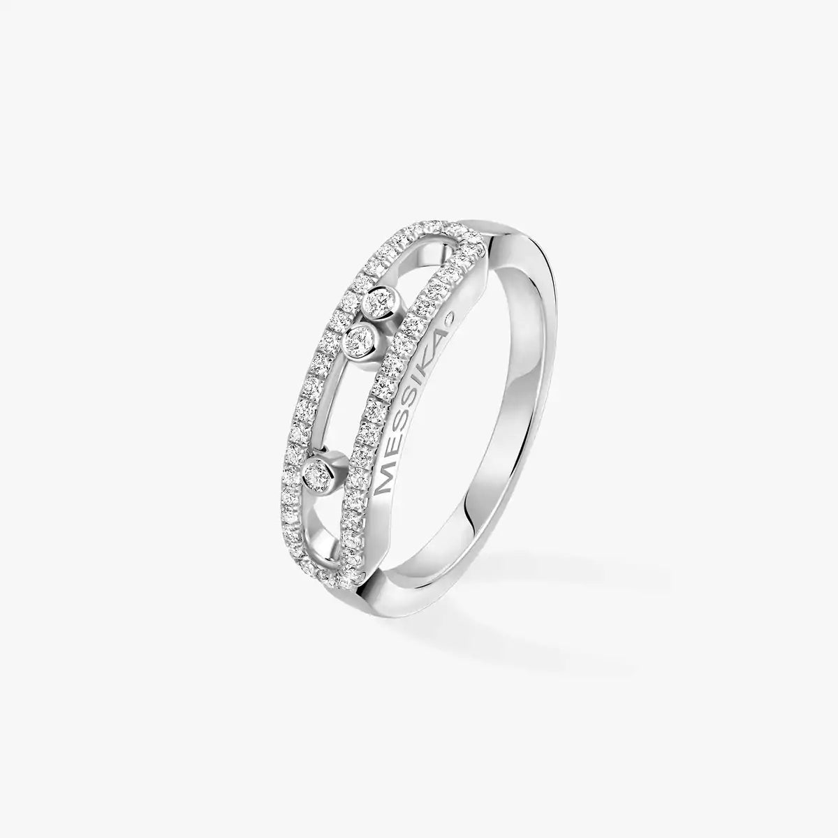 [⭐Aura] Baby Move Gold Diamond Pave_ Ring