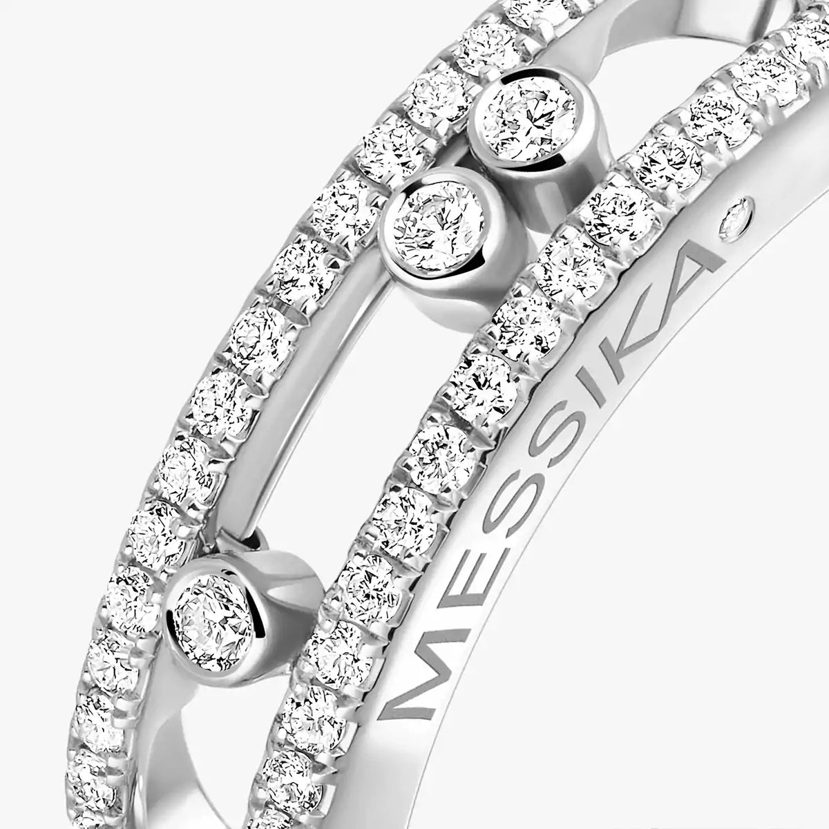 [⭐Aura] Baby Move Gold Diamond Pave_ Ring