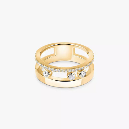 [⭐Aura]Move Romane Diamond Ring