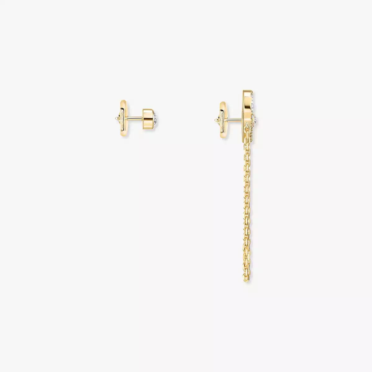 [⭐Aura]Move Uno Diamond Earrings