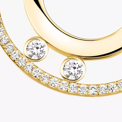 [⭐Aura]Move Romane Small Diamond Hoop Earrings