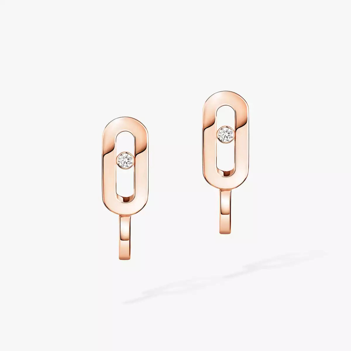 [⭐Aura]Diamond Mini Hoop Earrings Move Classique
