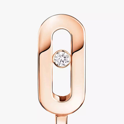 [⭐Aura]Diamond Mini Hoop Earrings Move Classique