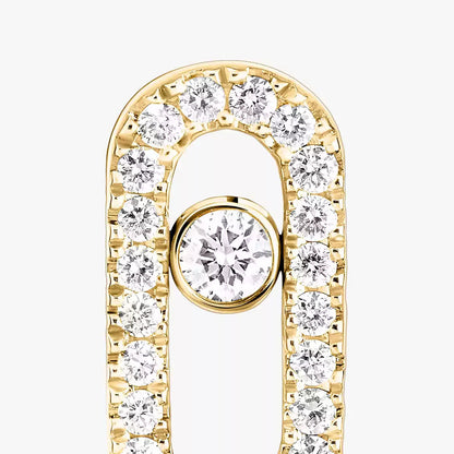 [⭐Aura]Move Uno Diamond Earrings