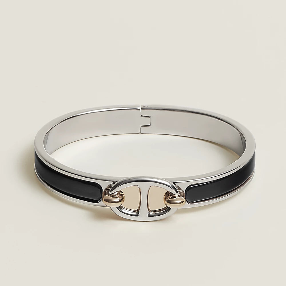 [⭐Aura]CLIC CHAINE SILVER BRACELET