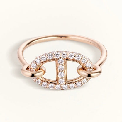 [⭐Aura]RONDE SMALL DIAMOND RING