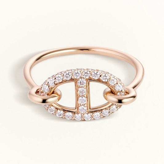[⭐Aura]RONDE SMALL DIAMOND RING