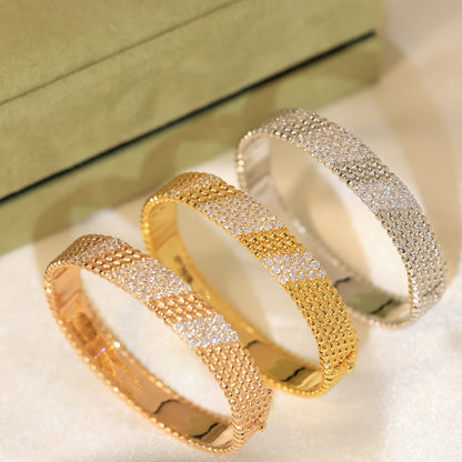 [⭐Aura]  FIVE-ROW DIAMOND BRACELET