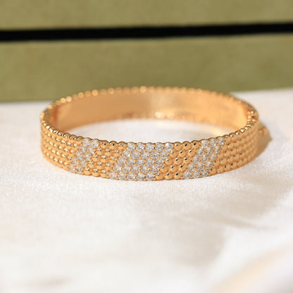 [⭐Aura]  FIVE-ROW DIAMOND BRACELET