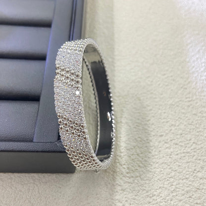 [⭐Aura]  FIVE-ROW DIAMOND BRACELET