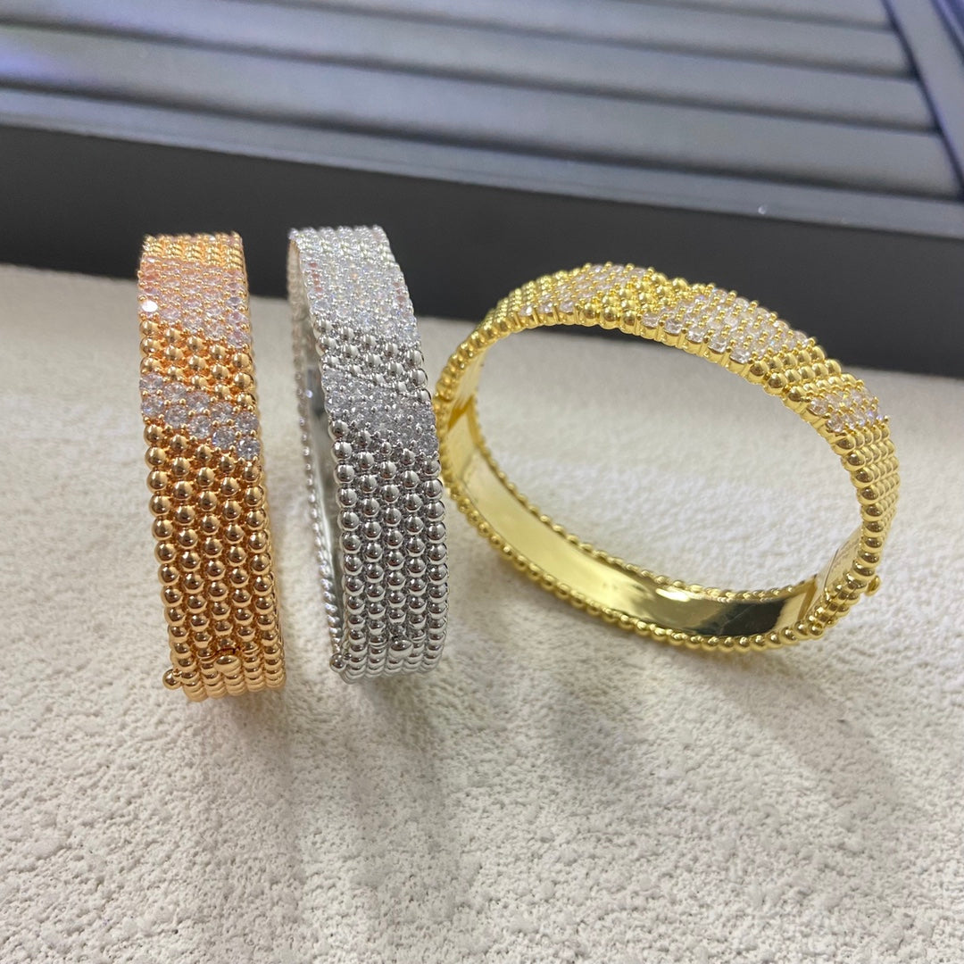 [⭐Aura]  FIVE-ROW DIAMOND BRACELET