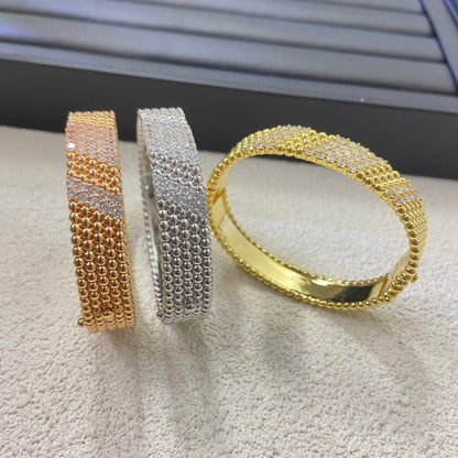 [⭐Aura]  FIVE-ROW DIAMOND BRACELET