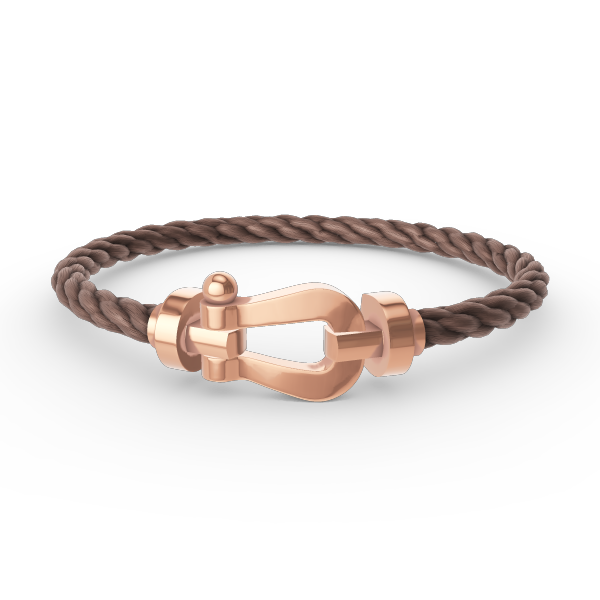 [⭐Aura]FORCE LARGE HORSESHOE NO DIAMOND BRACELET ROSE GOLD