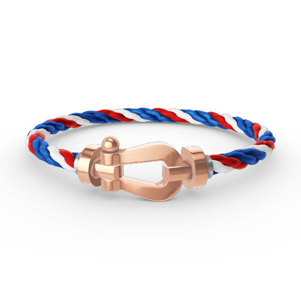 [⭐Aura]FORCE LARGE HORSESHOE NO DIAMOND BRACELET ROSE GOLD