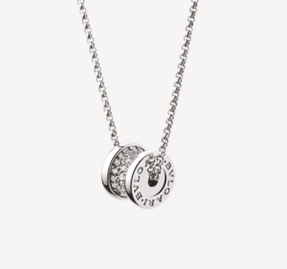 [⭐Aura]ZERO 1 SILVER DIAMOND NECKLACE