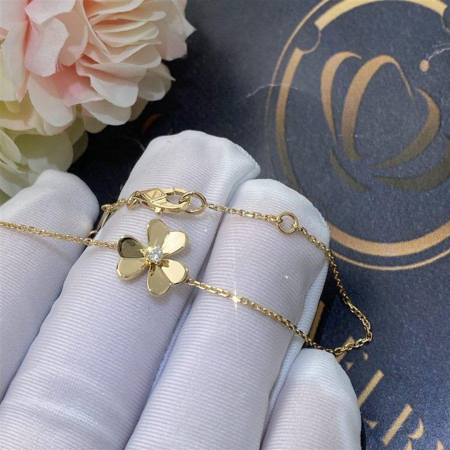 [⭐Aura]FRIVOLE GOLD FLOWER BRACELET