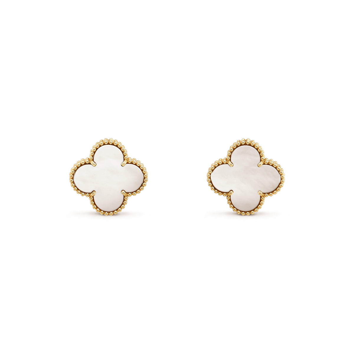 [⭐Aura]CLOVER MINI GOLD EARRINGS