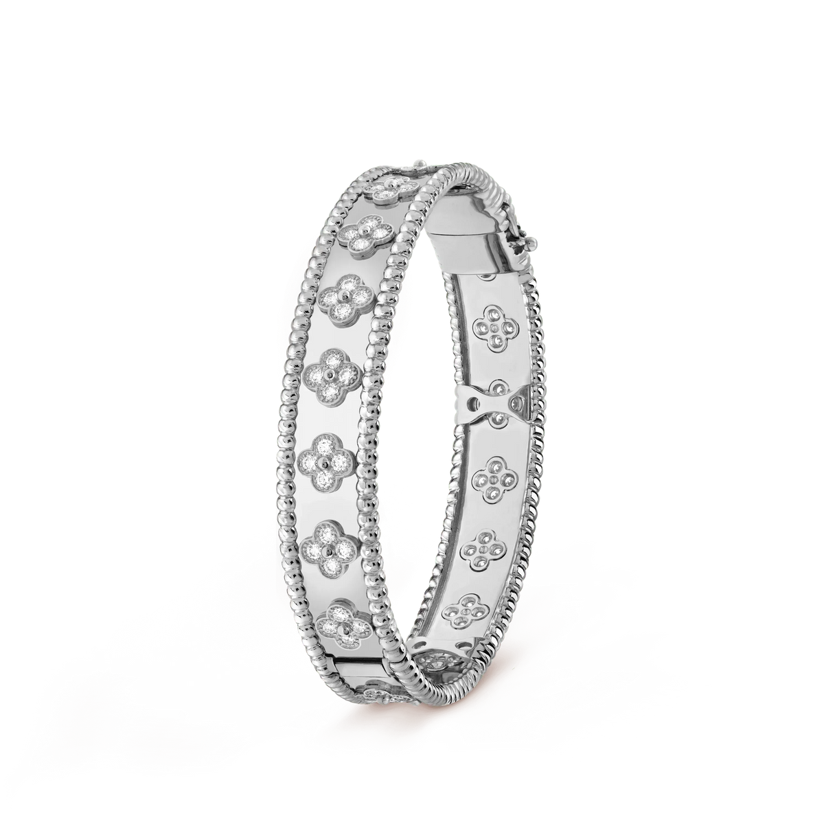 [⭐Aura]CLOVER BRACELET 8MM DIAMONDS