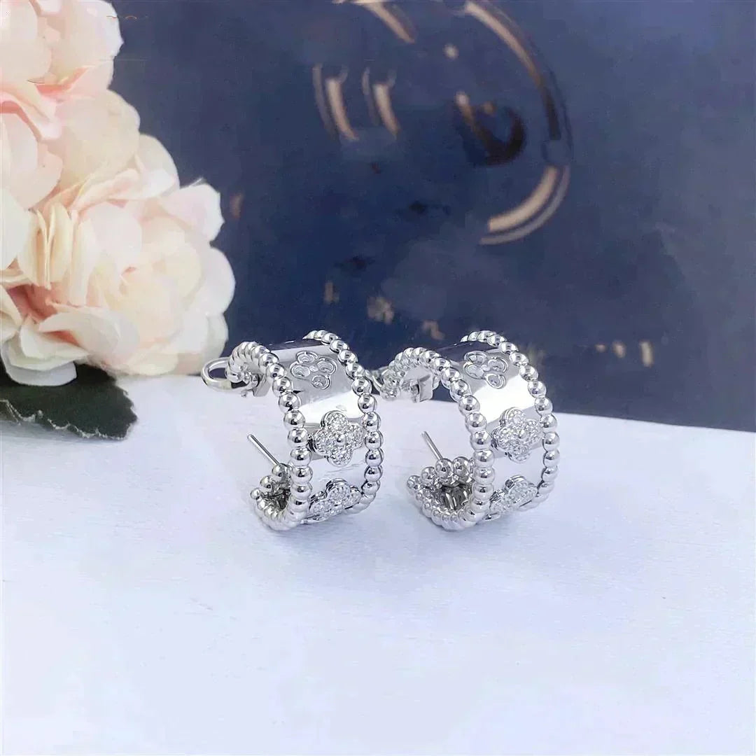 [⭐Aura]PERLEE DIAMOND EARRINGS