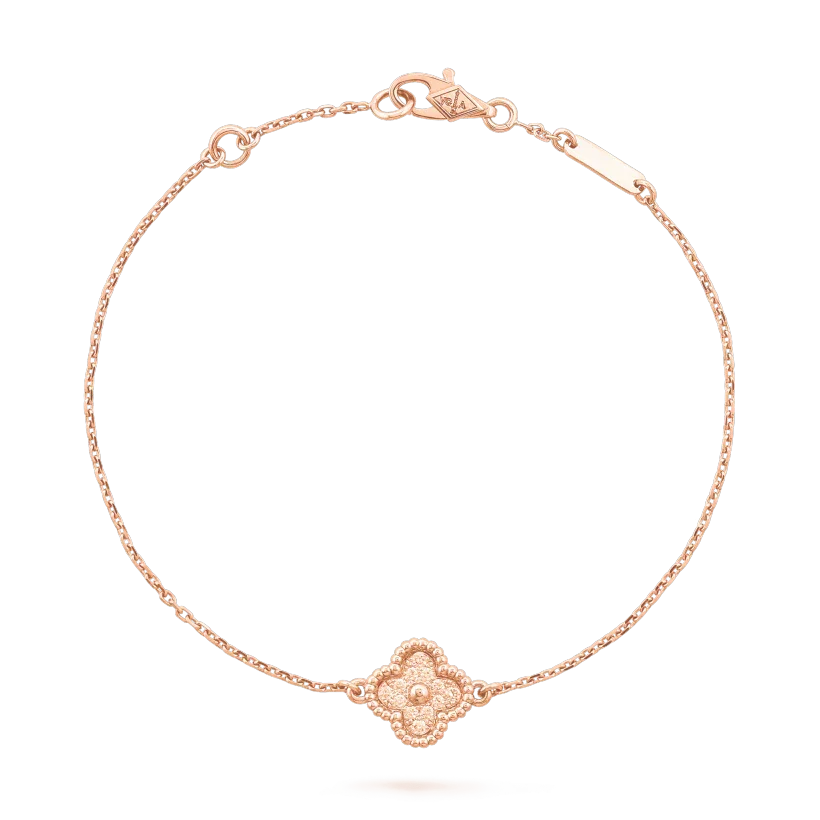 [⭐Aura]CLOVER SINGLE FLOWER BRACELET