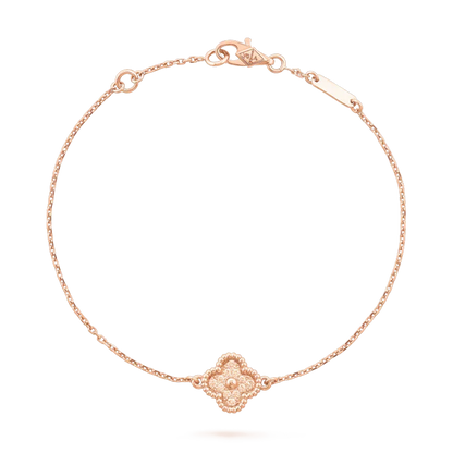 [⭐Aura]CLOVER SINGLE FLOWER BRACELET