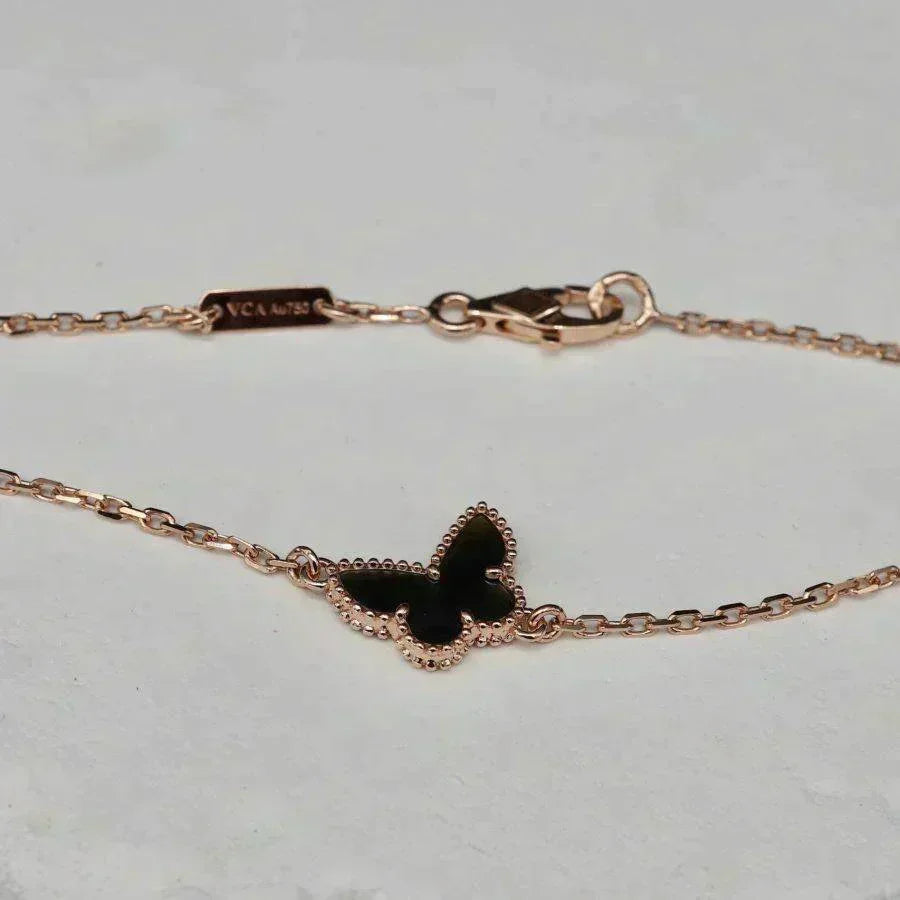 [⭐Aura]BUTTERFLY ONYX  BUTTERFLY BRACELET