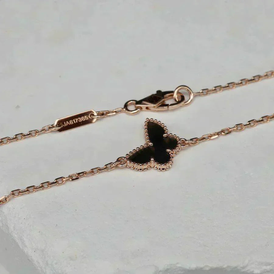 [⭐Aura]BUTTERFLY ONYX  BUTTERFLY BRACELET