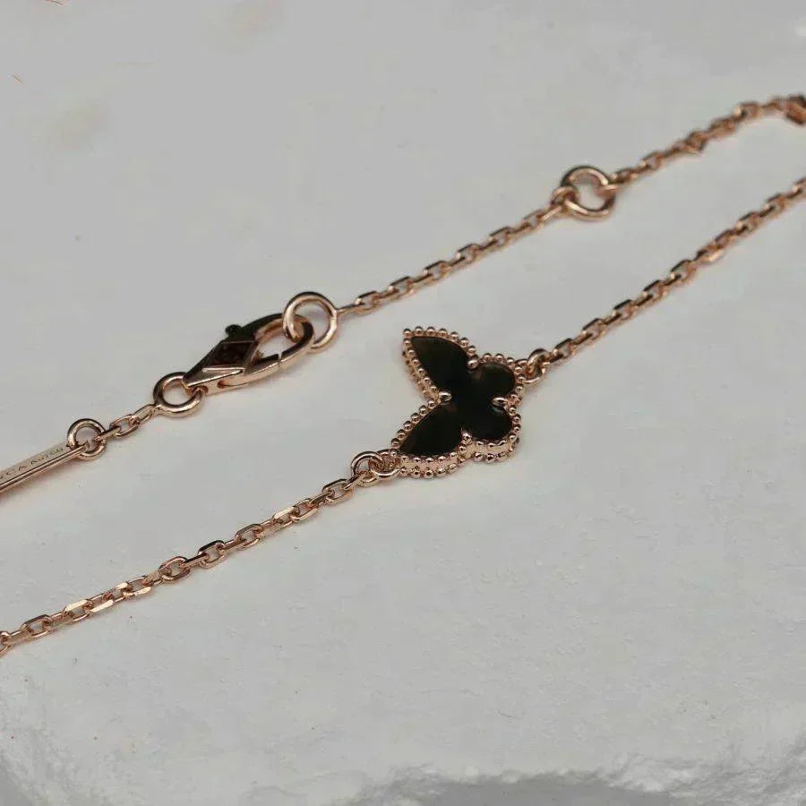 [⭐Aura]BUTTERFLY ONYX  BUTTERFLY BRACELET