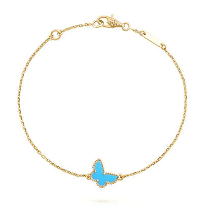 [⭐Aura]BUTTERFLY TURQUOISE BUTTERFLY BRACELET