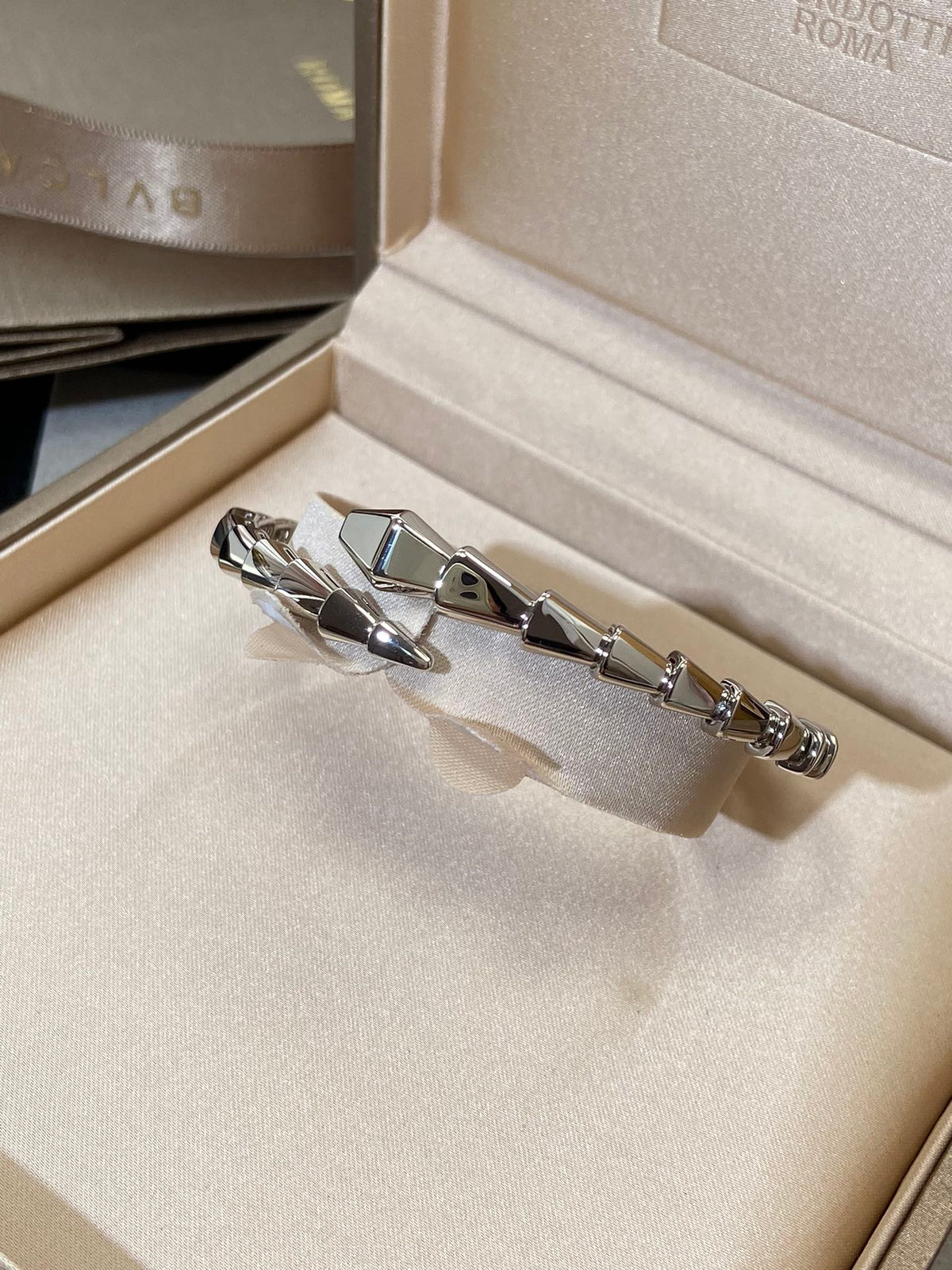 [⭐Aura]SERPENTI VIPER SILVER BRACELET
