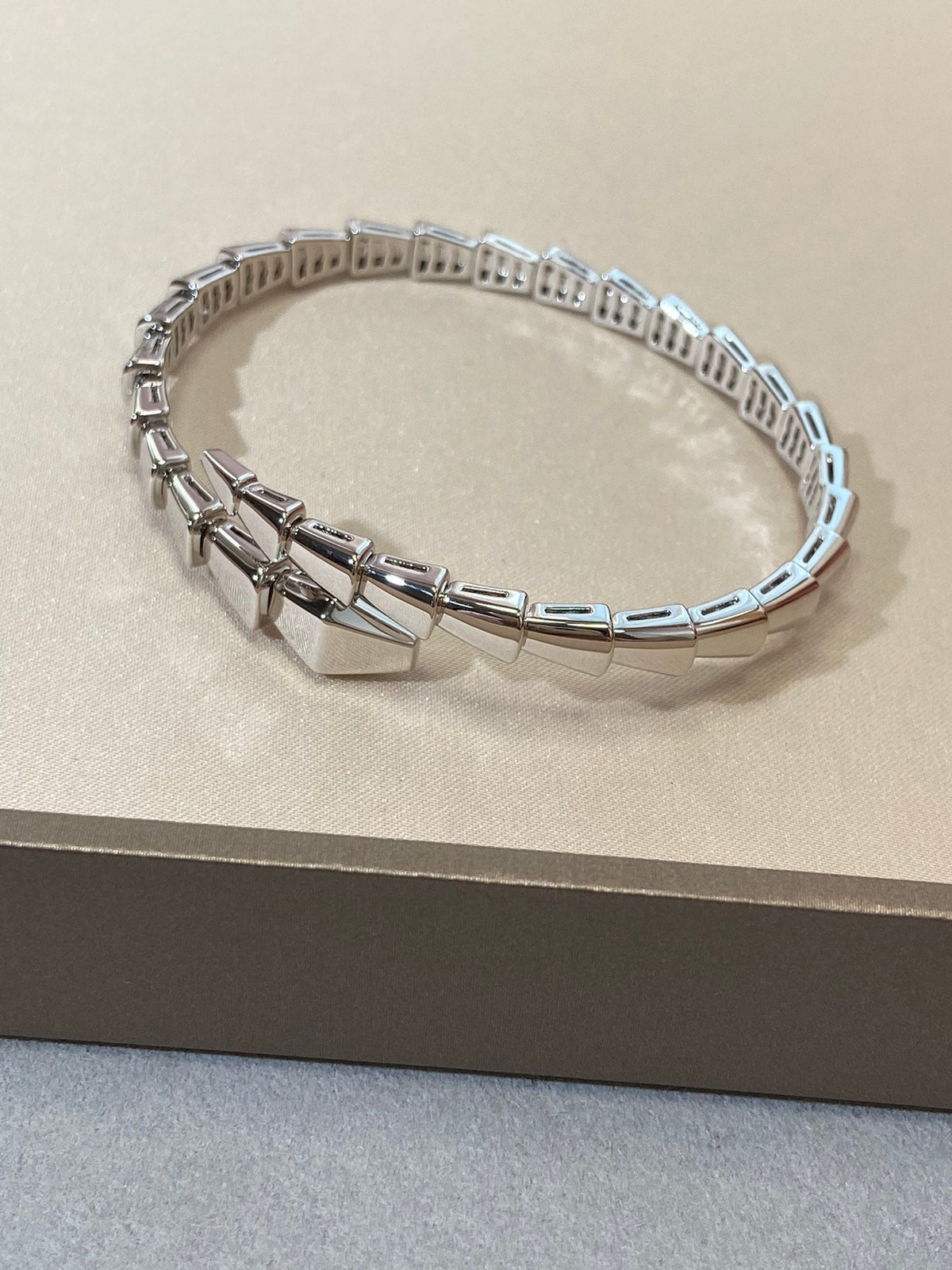 [⭐Aura]SERPENTI VIPER SILVER BRACELET