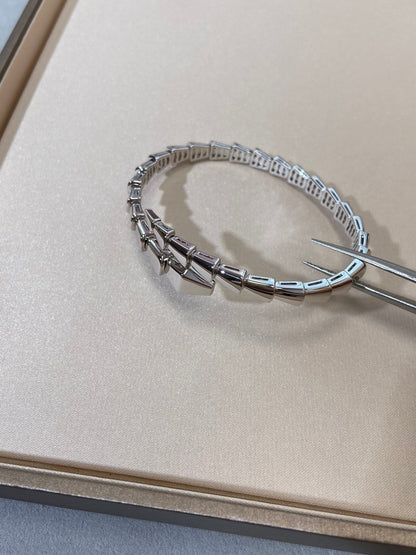[⭐Aura]SERPENTI VIPER SILVER BRACELET