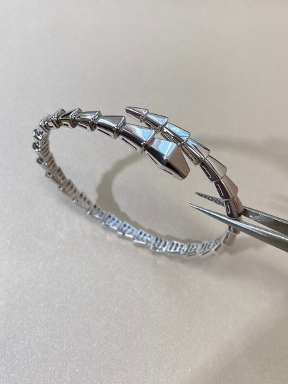 [⭐Aura]SERPENTI VIPER SILVER BRACELET